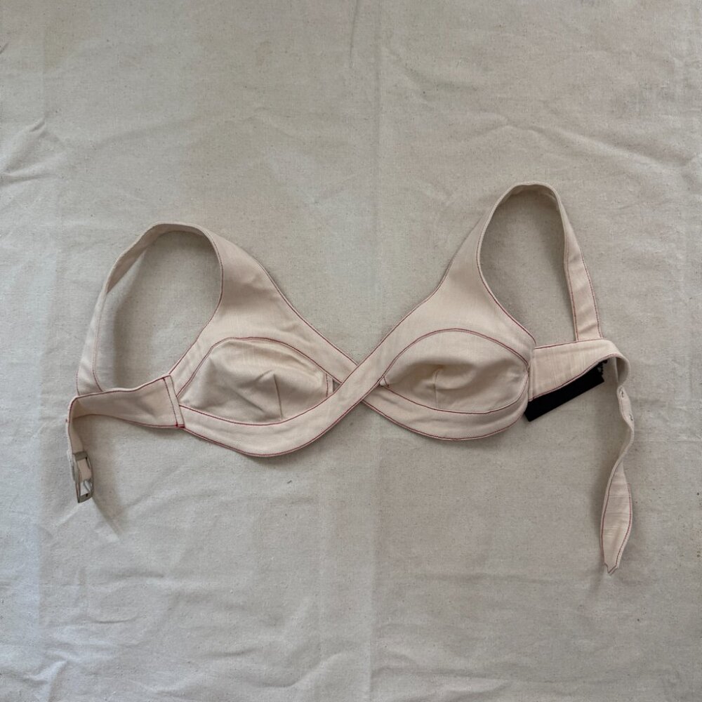 *NWT* By.Dyln | "Nova" Crop Top/Bra - Sz S /Bone - Picture 5 of 9